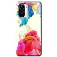 Xiaomi Redmi K40 Gökkuşağı Color Baskılı Uyumlu Silikon Kılıf