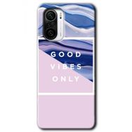 Xiaomi Redmi K40 Good Vibes Baskılı Uyumlu Silikon Kılıf