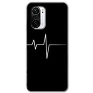 Xiaomi Redmi K40 Heart Rytm Baskılı Uyumlu Silikon Kılıf
