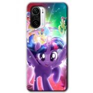 Xiaomi Redmi K40 Pony Baskılı Uyumlu Silikon Kılıf