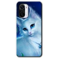 Xiaomi Redmi K40 Pro Cat Glance Baskılı Uyumlu Silikon Kılıf