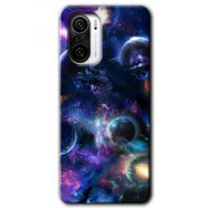 Xiaomi Redmi K40 Pro Gezegen Karışımı Baskılı Uyumlu Silikon Kılıf