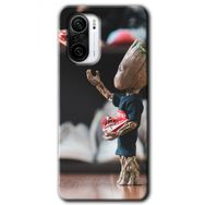 Xiaomi Redmi K40 Pro I am Groot Baskılı Uyumlu Silikon Kılıf