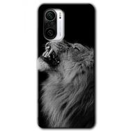 Xiaomi Redmi K40 Pro Lion Baskılı Uyumlu Silikon Kılıf