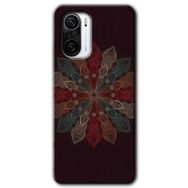 Xiaomi Redmi K40 Pro Mandala Flower Wal Baskılı Uyumlu Silikon Kılıf