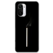 Xiaomi Redmi K40 Pro Sönmüş Kibrit Baskılı Uyumlu Silikon Kılıf