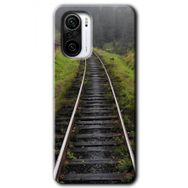 Xiaomi Redmi K40 Pro Tren Yolu Baskılı Uyumlu Silikon Kılıf