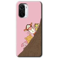 Xiaomi Redmi K40 Pro Winnie the Pooh Baskılı Uyumlu Silikon Kılıf