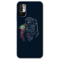 Xiaomi Redmi Note 10 5G Astronot Kıyafeti Baskılı Uyumlu Silikon Kılıf