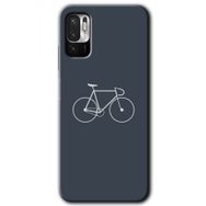 Xiaomi Redmi Note 10 5G Bike Baskılı Uyumlu Silikon Kılıf
