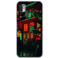Xiaomi Redmi Note 10 5G China Street Baskılı Uyumlu Silikon Kılıf