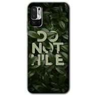 Xiaomi Redmi Note 10 5G Do Not Hide Baskılı Uyumlu Silikon Kılıf