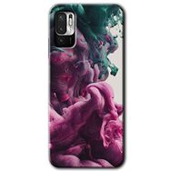 Xiaomi Redmi Note 10 5G Liquid Cloud Baskılı Uyumlu Silikon Kılıf