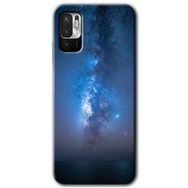 Xiaomi Redmi Note 10 5G Samanyolu Baskılı Uyumlu Silikon Kılıf