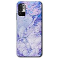 Xiaomi Redmi Note 10 5G Spots Lilac Baskılı Uyumlu Silikon Kılıf
