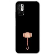 Xiaomi Redmi Note 10 5G Thor Çekiç Baskılı Uyumlu Silikon Kılıf