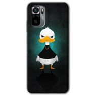 Xiaomi Redmi Note 10 Angry Duck Baskılı Uyumlu Silikon Kılıf