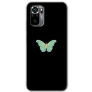 Xiaomi Redmi Note 10 Butterfly Tree Baskılı Uyumlu Silikon Kılıf