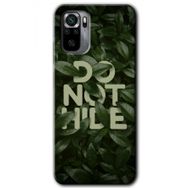 Xiaomi Redmi Note 10 Do Not Hide Baskılı Uyumlu Silikon Kılıf