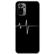 Xiaomi Redmi Note 10 Heart Rytm Baskılı Uyumlu Silikon Kılıf