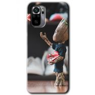 Xiaomi Redmi Note 10 I am Groot Baskılı Uyumlu Silikon Kılıf
