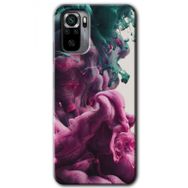 Xiaomi Redmi Note 10 Liquid Cloud Baskılı Uyumlu Silikon Kılıf