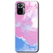 Xiaomi Redmi Note 10 Liquid Lekeler Art Baskılı Uyumlu Silikon Kılıf