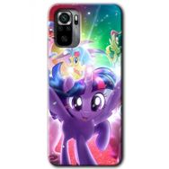 Xiaomi Redmi Note 10 Pony Baskılı Uyumlu Silikon Kılıf