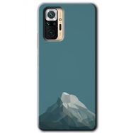 Xiaomi Redmi Note 10 Pro Alone Mountain Baskılı Uyumlu Silikon Kılıf