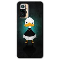 Xiaomi Redmi Note 10 Pro Angry Duck Baskılı Uyumlu Silikon Kılıf