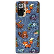 Xiaomi Redmi Note 10 Pro Animals Funny Baskılı Uyumlu Silikon Kılıf
