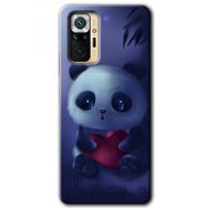 Xiaomi Redmi Note 10 Pro Bebek Panda Baskılı Uyumlu Silikon Kılıf