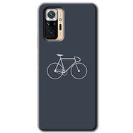 Xiaomi Redmi Note 10 Pro Bike Baskılı Uyumlu Silikon Kılıf
