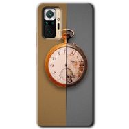Xiaomi Redmi Note 10 Pro Clocks Artwork Baskılı Uyumlu Silikon Kılıf
