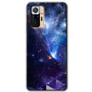 Xiaomi Redmi Note 10 Pro Galaksi Baskılı Uyumlu Silikon Kılıf