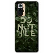 Xiaomi Redmi Note 10 Pro Hd Desen Baskılı Do Not Hide Arka Kapak Kılıf