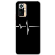Xiaomi Redmi Note 10 Pro Heart Rytm Baskılı Uyumlu Silikon Kılıf