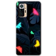 Xiaomi Redmi Note 10 Pro Lighter Butterfly Baskılı Uyumlu Silikon Kılıf