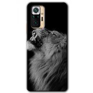 Xiaomi Redmi Note 10 Pro Lion Baskılı Uyumlu Silikon Kılıf