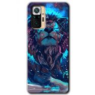 Xiaomi Redmi Note 10 Pro Neon Aslan Baskılı Uyumlu Silikon Kılıf