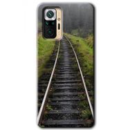 Xiaomi Redmi Note 10 Pro Tren Yolu Baskılı Uyumlu Silikon Kılıf