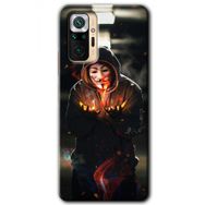 Xiaomi Redmi Note 10 Pro V for Fire Baskılı Uyumlu Silikon Kılıf