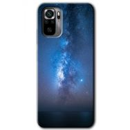 Xiaomi Redmi Note 10 Samanyolu Baskılı Uyumlu Silikon Kılıf