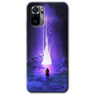 Xiaomi Redmi Note 10 Wanderer Silhouette Baskılı Uyumlu Silikon Kılıf