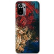 Xiaomi Redmi Note 10S Karma Boyalar Baskılı Uyumlu Silikon Kılıf