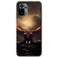 Xiaomi Redmi Note 10S Wings of Power Baskılı Uyumlu Silikon Kılıf