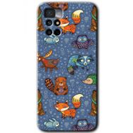 Xiaomi Redmi Note 11 4G Animals Funny Baskılı Uyumlu Silikon Kılıf