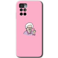 Xiaomi Redmi Note 11 4G Bad Grandmother Baskılı Uyumlu Silikon Kılıf