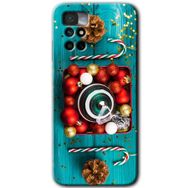 Xiaomi Redmi Note 11 4G Christmas Baskılı Uyumlu Silikon Kılıf