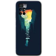 Xiaomi Redmi Note 11 4G City Bird Sky Baskılı Uyumlu Silikon Kılıf